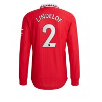 Dres Manchester United Victor Lindelof #2 Domaci 2022-23 Dugi Rukav